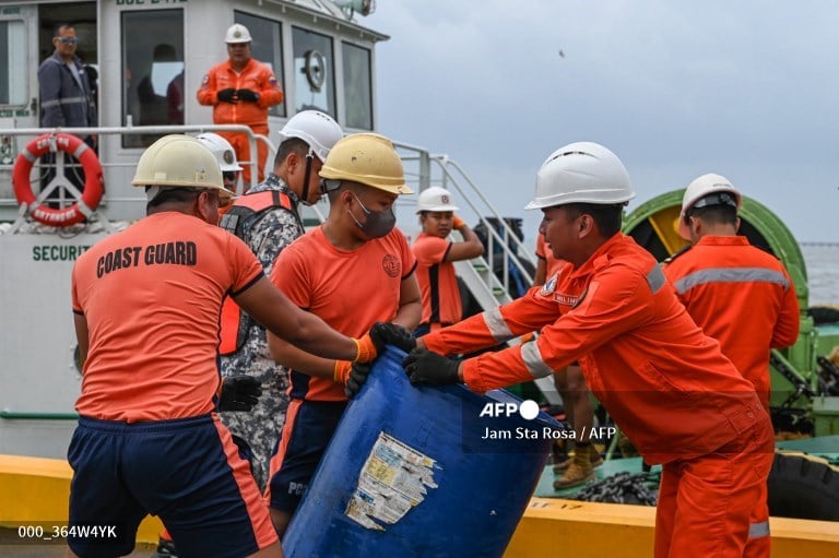 Bataan prepares for potential oil spill from sunken tanker